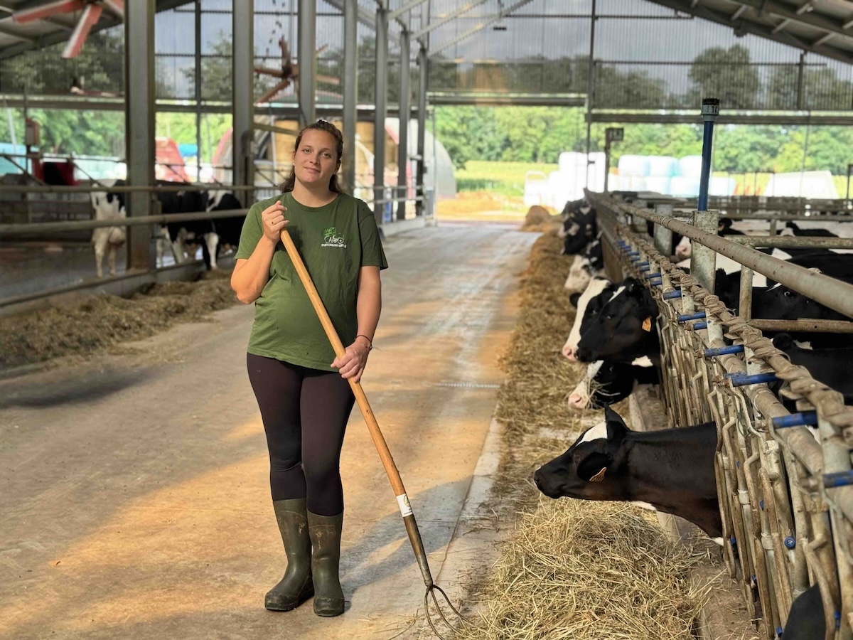 Beatrice Barlocchi e la sua passione per i bovini da latte